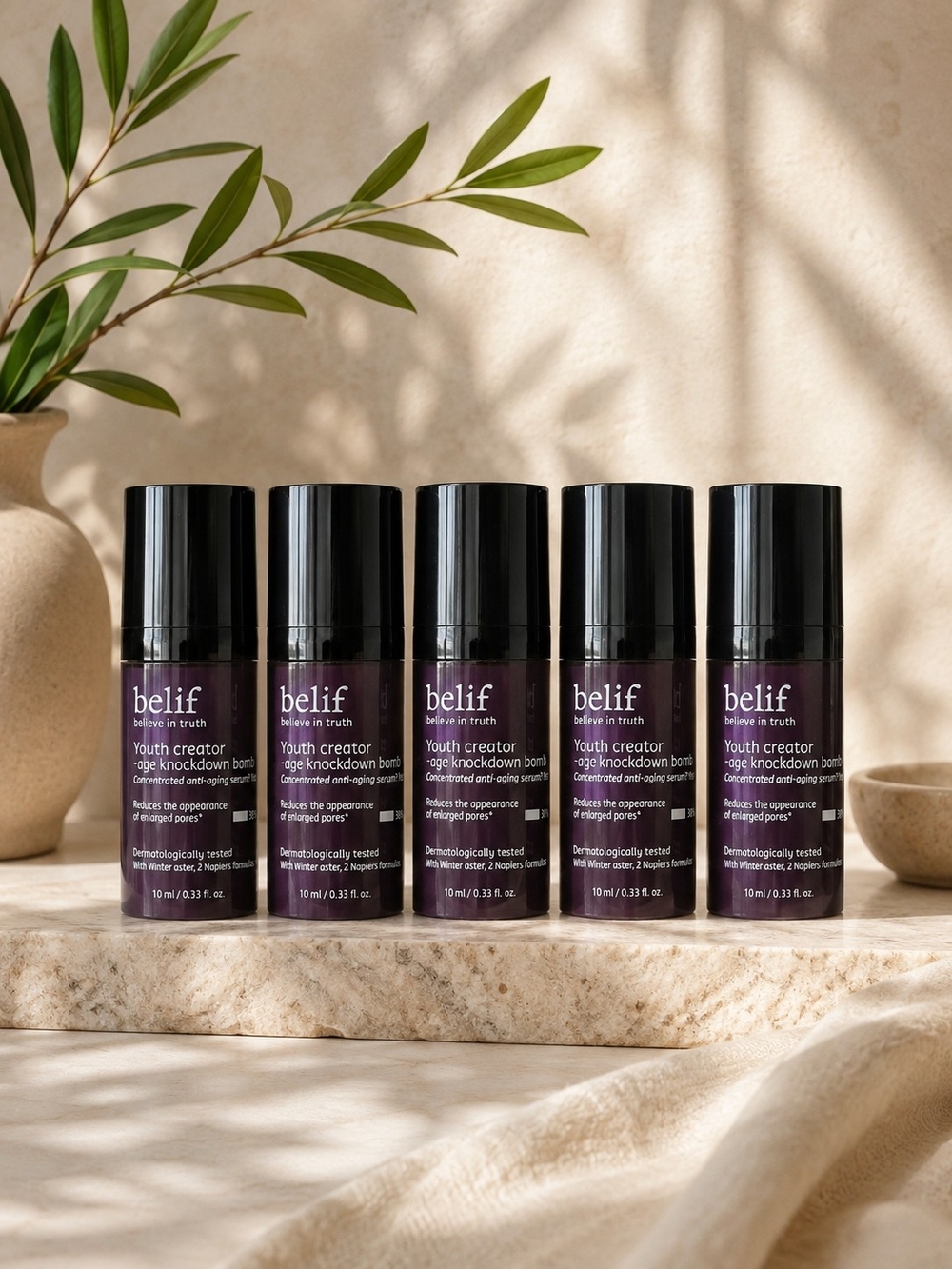 belif Youth Creator Age Knockdown Bomb 5pc 10 ml each